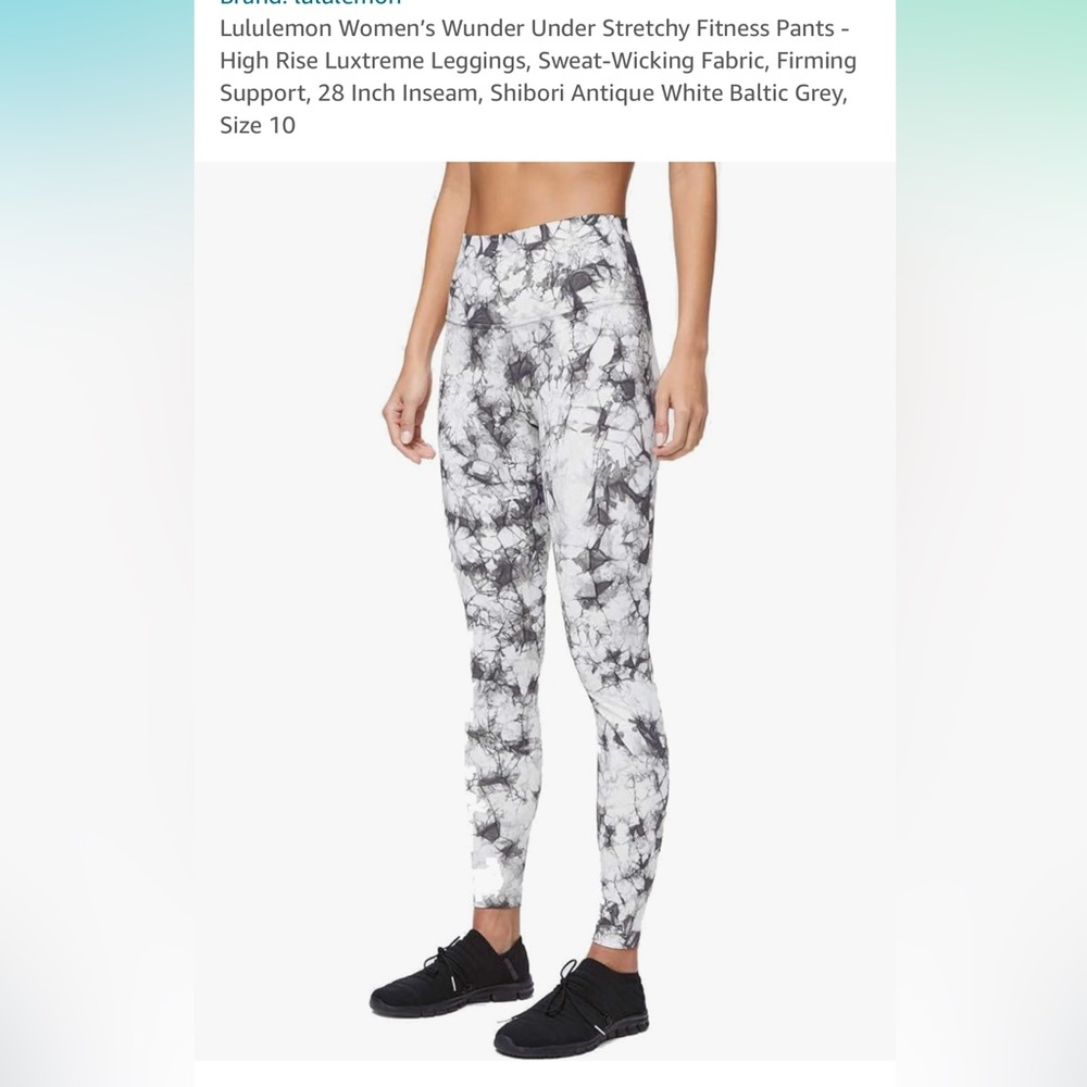Lululemon Wunder Under High Rise Leggings